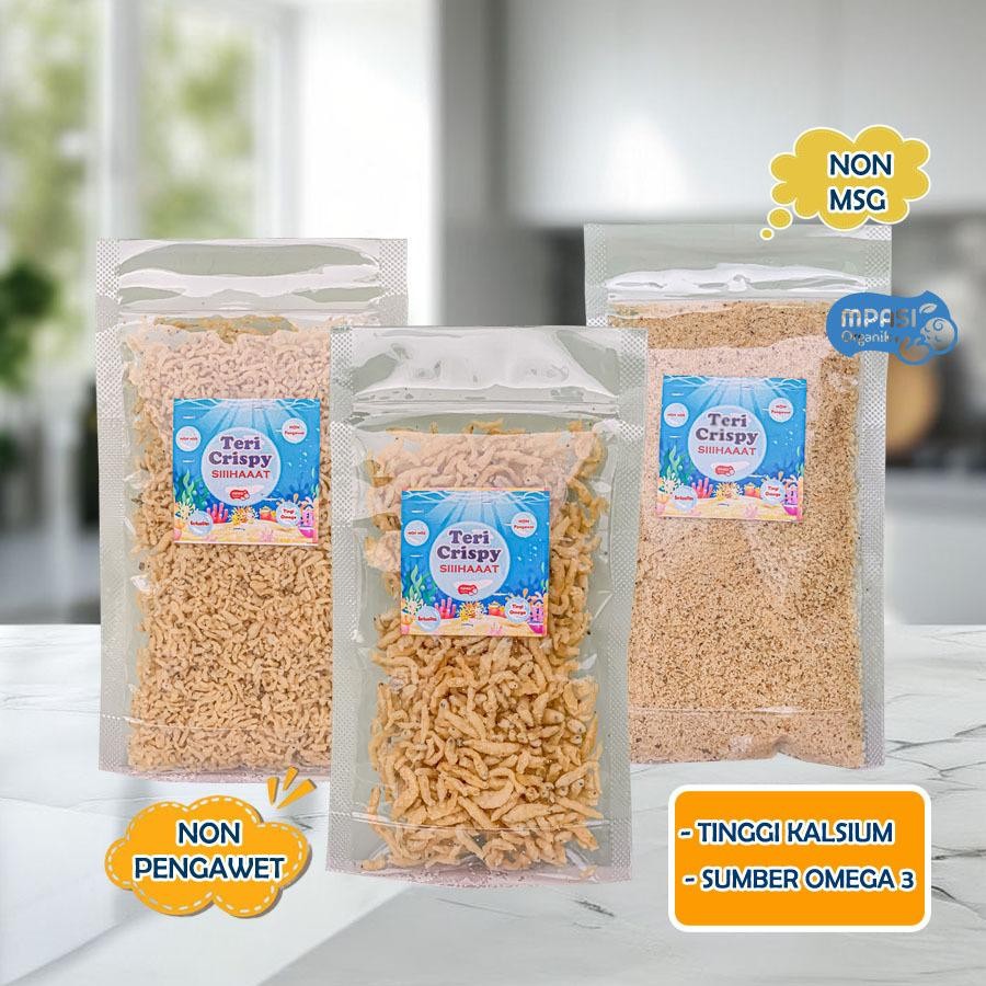 

Lm Teri Crispy Mpasi Non Msg Anti Gtm Cemilan Anak Non Msg / Teri Crispy Anti Gtm / Teri Crispy High Calcium