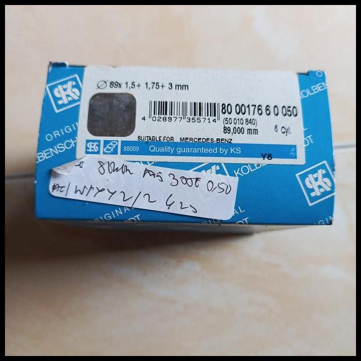 TERMURAH RING SEKER/SEHER/PISTON MERCEDES BENZ W124 300E M103 OVERSIZE 50 