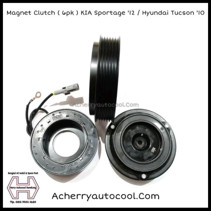 HOT DEAL MAGNET CLUTCH ( 6PK ) HYUNDAI TUCSON 2010 / SPORTAGE NEW 2012 
