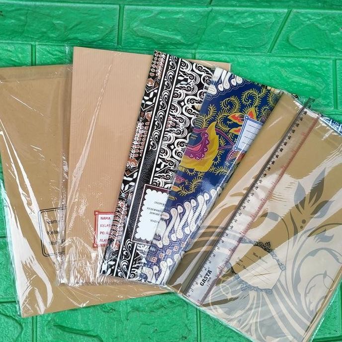 

0SAMPUL KERTAS UKURAN BUKU BOXY/BIGBOSS SAMPUL BATIK BOXY ATK GROSIR