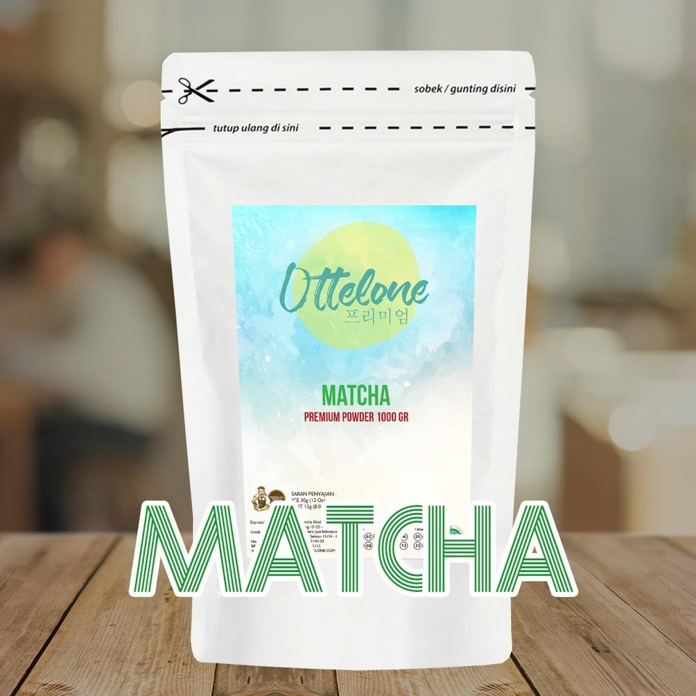 

Grosir Bubuk Minuman Matcha Premium 1Kg Ottelone Powder Halal