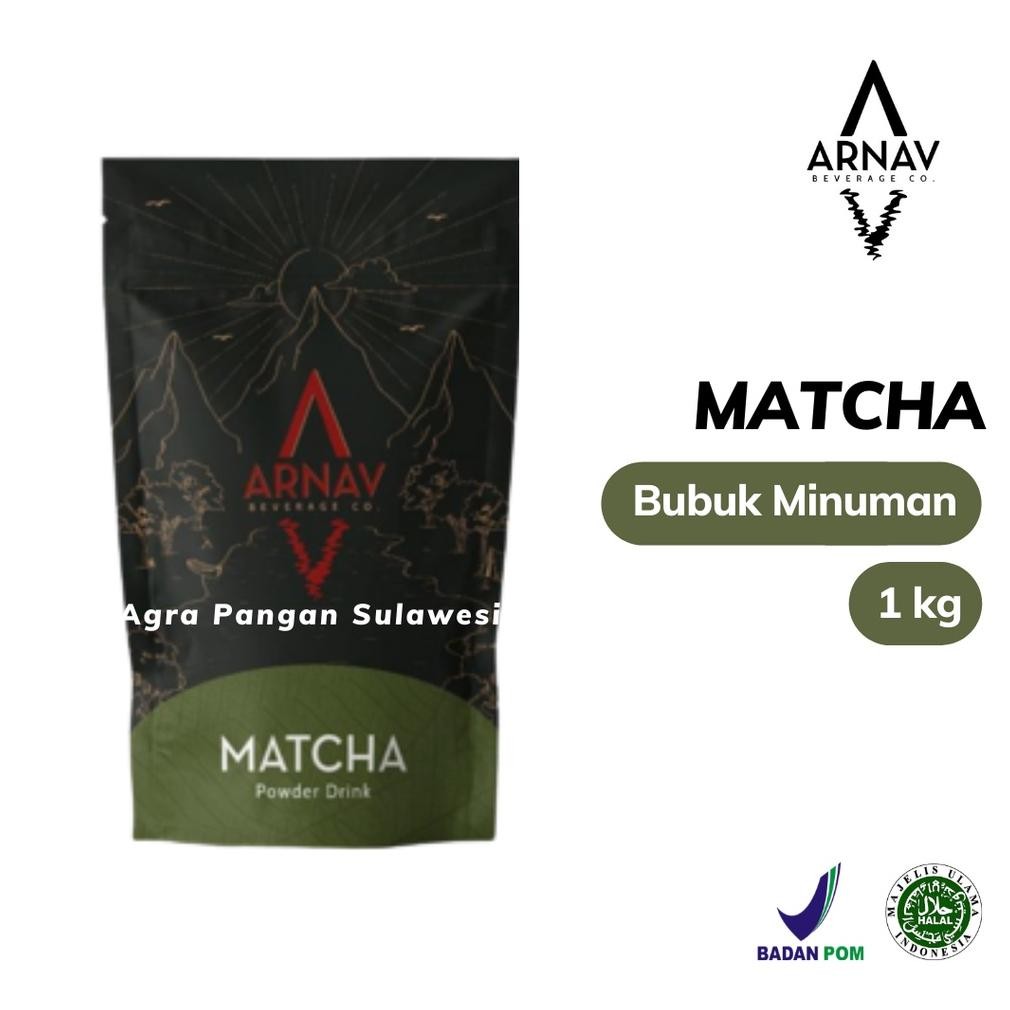 

Sale Bubuk Minuman Matcha 1Kg Arnav | Green Tea Greentea Drink Powder Latte