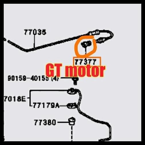 TERBARU RETAINER FUEL FILLER KANCING KABEL TANGKI BENSIN INNOVA ACANZA NEW AVANZA 