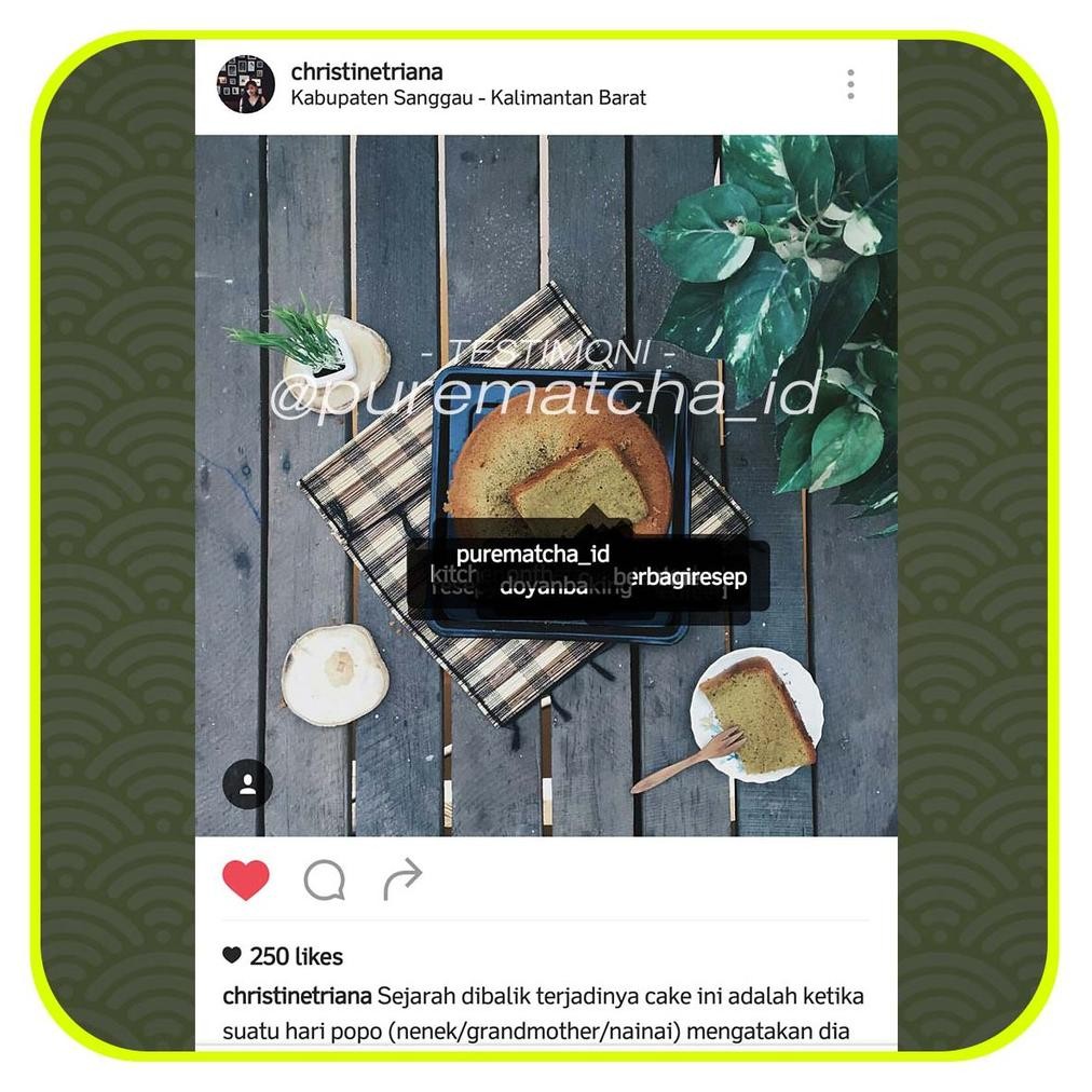

Promo Pure Matcha Powder 500Gr Bubuk Matcha Murni Tanpa Campuran Teh Hijau Green Tea Premium