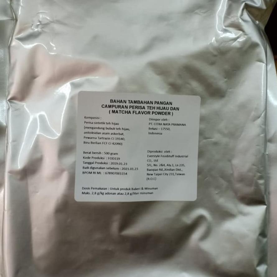 

Promo Pure Matcha Green Tea Powder 500 Gram