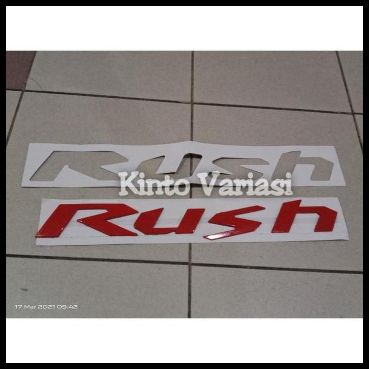 TERBARU EMBLEM LOGO KAP MESIN MOBIL TOYOTA RUSH 