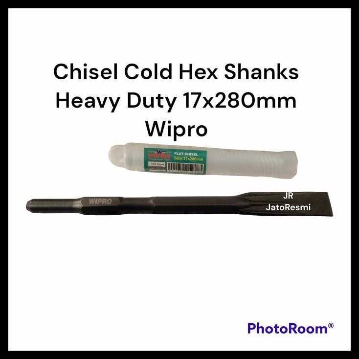 HOT DEAL CHISEL COLD HEX SHANK 17MM17X280X25MM WIPRO FLAT CHISEL 