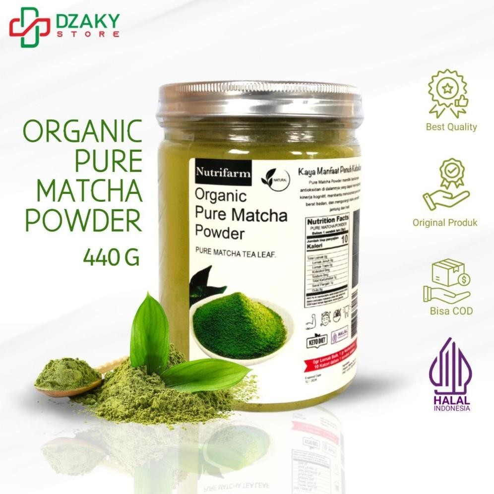 

Grosir Matcha Powder Minuman Pure Premium - Bubuk Matcha Minuman Premium Murni 440Gr