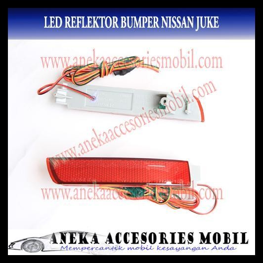 DISKON LED REFLEKTOR BUMPER BELAKANG MOBIL NISSAN JUKE 