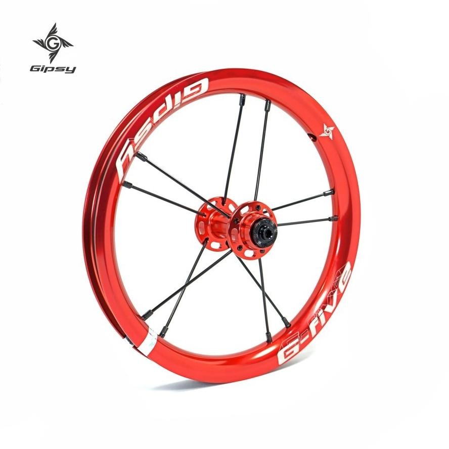 Terlaris Gipsy G-Five Push Balance Bike 12" Wheel Set - Sepeda Anak - Red