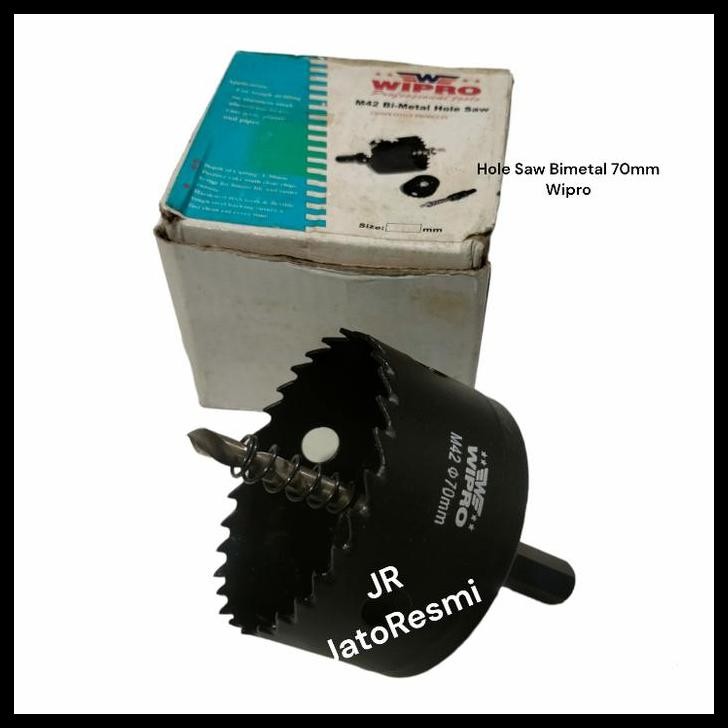 BEST DEAL HOLE SAW BIMETAL 70MM WIPRO HOLE CUTTER HOLE SAW 70MM 