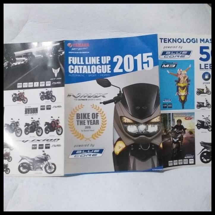 TERBARU BROSUR FULL LINE UP CATALOGUE YAMAHA 2015 