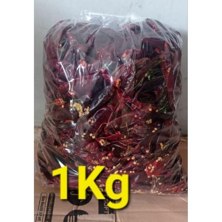 

Bisa Diandalkan Promo !! 1Kg Cabe Merah Besar Kering Tidak Pedas