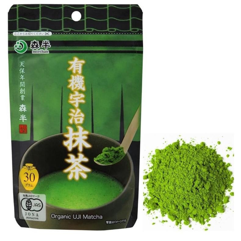 

Murah Ready Stock! Mori Han (Morihan) Matcha Organic Kyoto Uji Matcha 30 G Bag Jas