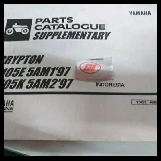 TERBARU PART CATALOGUE YAMAHA CRYPTON 1997 !!!