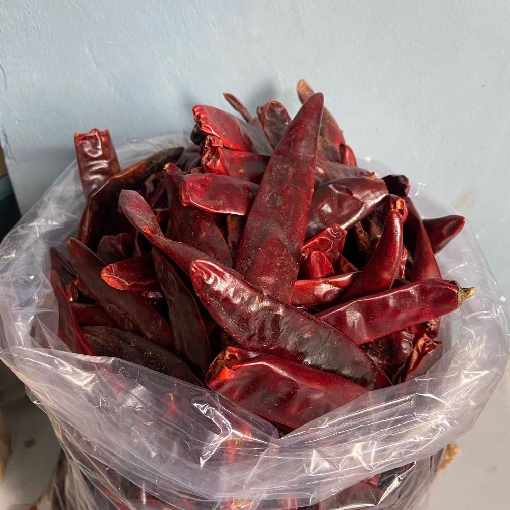 

Mewah Cabe Merah Kering Besar Wonder Hot Tanpa Tangkai Tidak Pedas Bumbu Merah Kualitas Premium