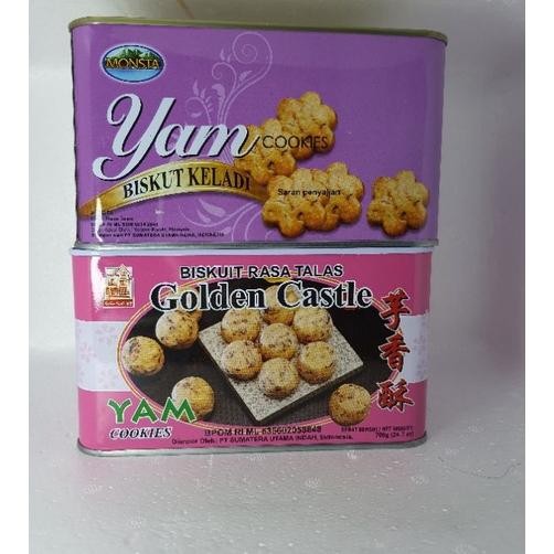 

Yam Cookies Biskuit Keladi Monsta Kukis Rasa Talas