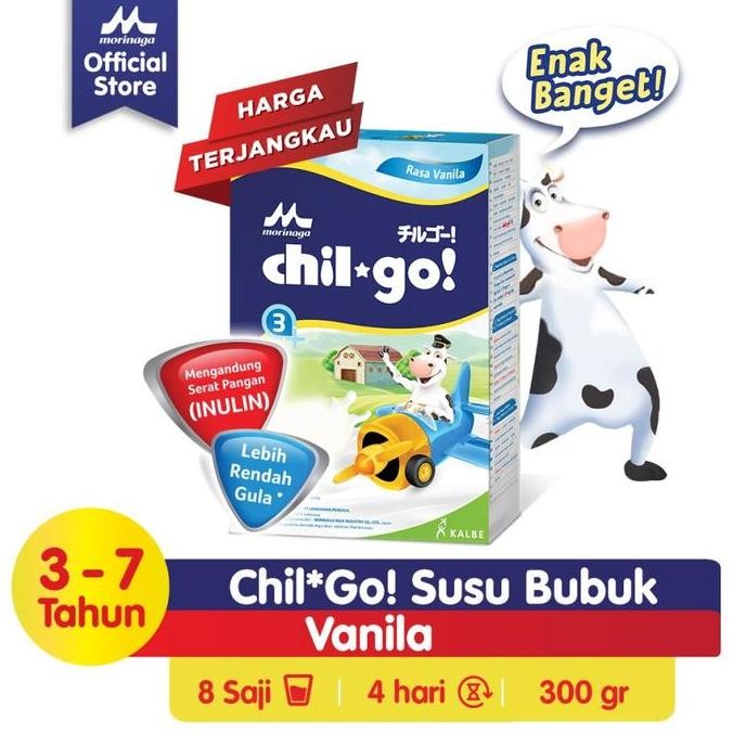 

TERMURAH CHIL GO MORINAGA 3+ SUSU PERTUMBUHAN 660GR VANILA MADU ANAK 3 TAHUN KE ATAS