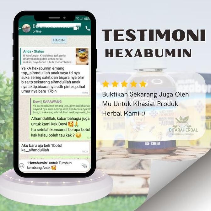 

TERMURAH HEXABUMIN MADU ANAK ATASI SINUSITIS, PILEK, RADANG & POLIP HIDUNG 130ML