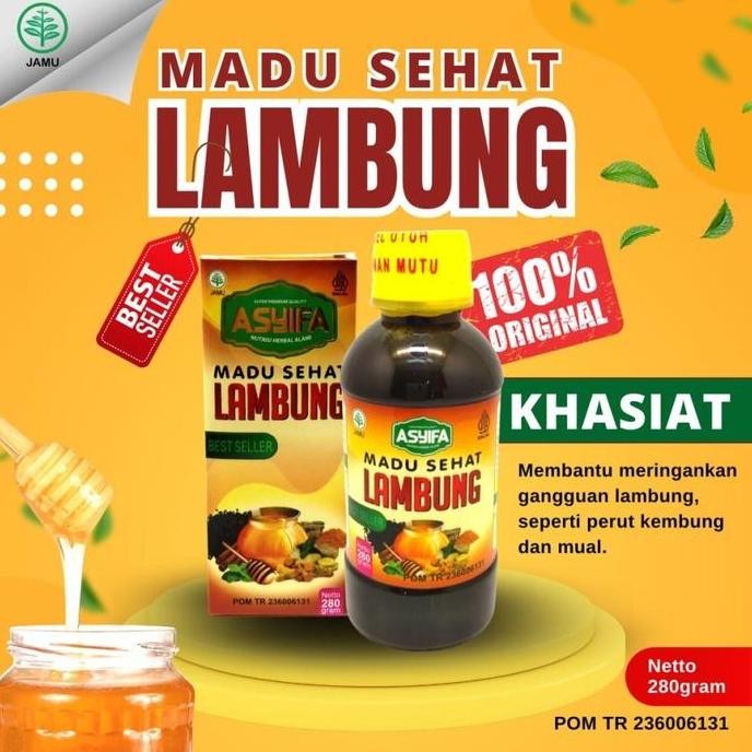 

TERMURAH MADU ASYIFA LOSTMAG SYIFACARE MADU HERBAL SEHAT LAMBUNG ASLI ORIGINAL