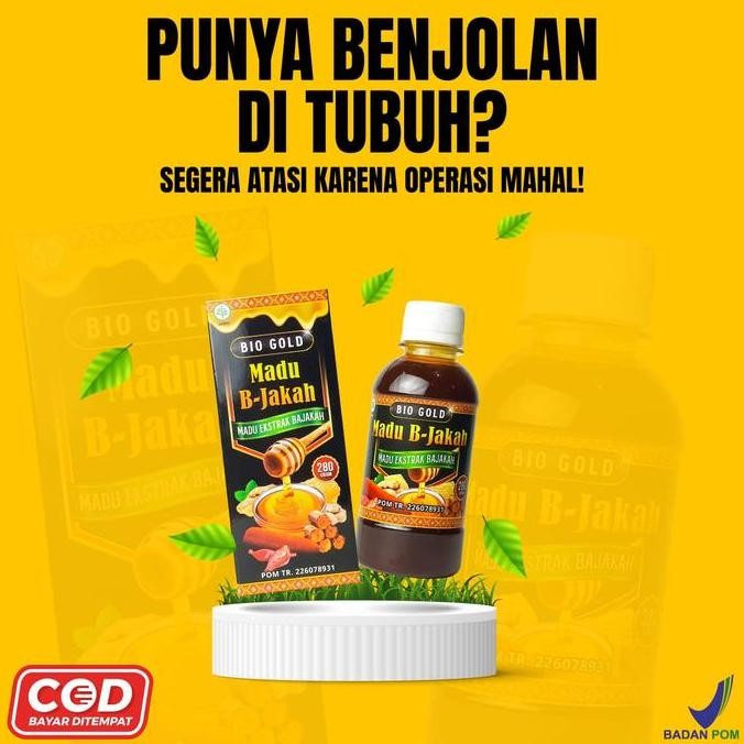 

TERMURAH MADU BAJAKAH BIO GOLD B-JAKAH ASLI - HERBAL AMPUH ATASI BENJOLAN BPOM