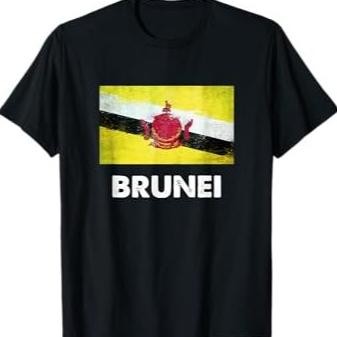 Vd08 Baju Brunei Darussalam - Kaos Brunei Darussalam - Souvenir Brunei Darussalam - Oleh Oleh Brunei