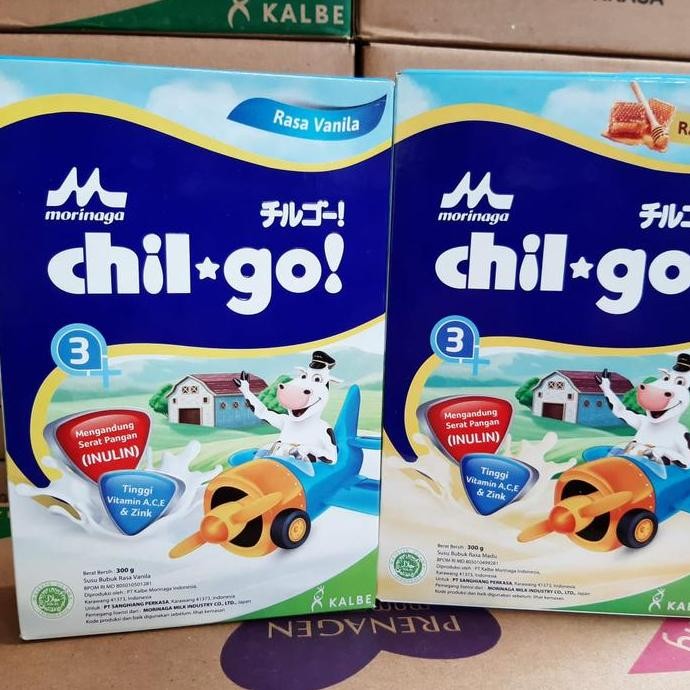 

TERMURAH CHIL GO 3+ 270GR RASA VANILA / MADU SUSU CAIR ANAK USIA 3 TAHUN