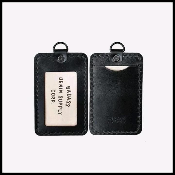 

Terlaris BDS Leather ID Holder and lanyard rope Best Seller