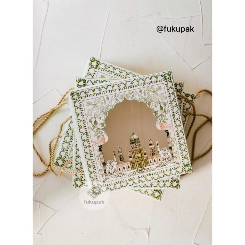 

Oh34 TW39 Dus Idul Fitri 20x20 22x22 25x25 (10Pcs) Kotak Jinjing Box Hamper Lebaran Jendela Mika Cake Bolu Marmer Kuker Berkualitas Sale