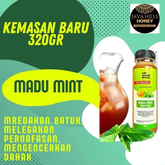

TERMURAH MADU MINT JAVAHILLS HONEY 320GR - HERBAL BATUK BERDAHAK & NAFAS LEGA