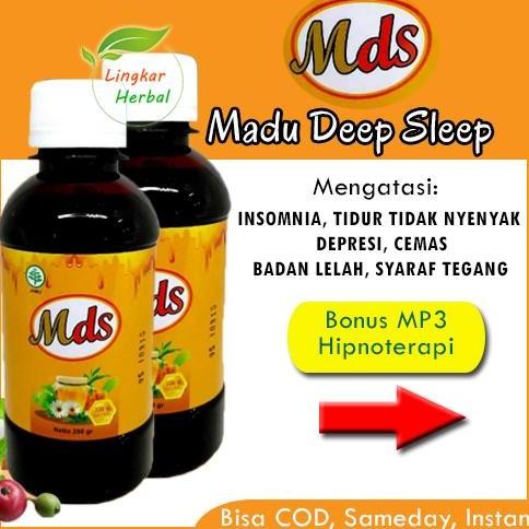 

TERMURAH MADU MDS DEEP SLEEP PAKET 2 BOTOL | ATASI INSOMNIA & GANGGUAN TIDUR