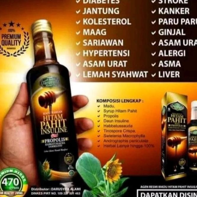 

TERMURAH MADU HITAM DARUSYIFA HERBAL ASLI PREMIUM OBAT LAMBUNG DAN STAMINA 350ML