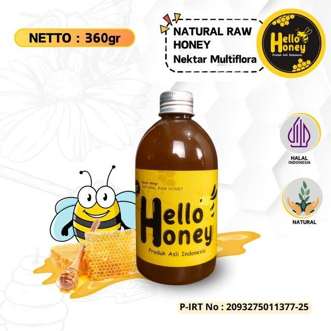 

TERMURAH HELLOHONEY MADU HUTAN ASLI 475GR MANIS MURNI 100% ALAMI