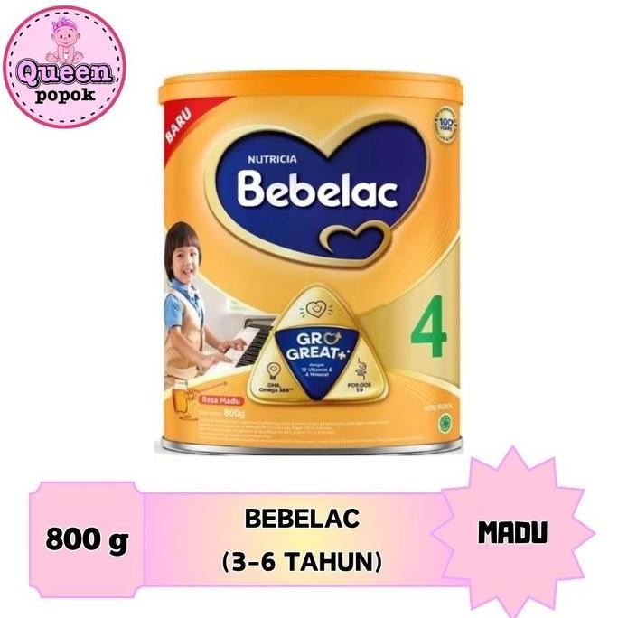 

TERMURAH SUSU BEBELAC 4 RASA MADU & VANILA 800GR - NUTRISI ANAK 3 TAHUN KE ATAS