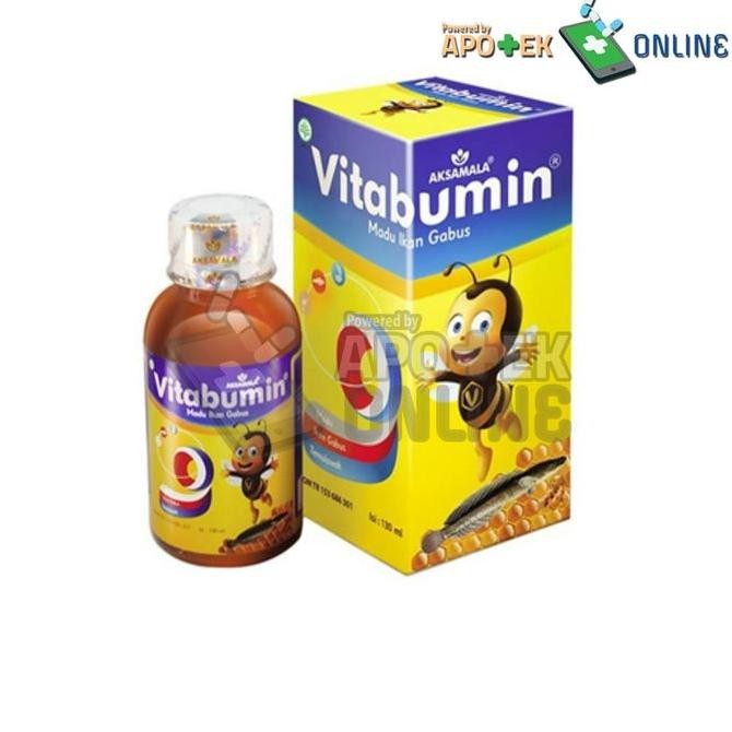 

TERMURAH VITABUMIN MADU IKAN GABUS ANAK 130ML - SUPLEMEN NAFSU MAKAN & DAYA TAHAN