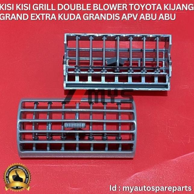 HALITAUTRENDS KISI GRILL AC MOBIL BELAKANG DOUBLE BLOWER TOYOTA KIJANG GRAND EXTRA