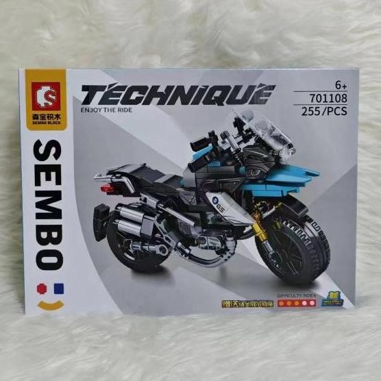 TERBARU Mini Bricks Motor Sembo Block Motorcycle Balap Sport BISA GRAB