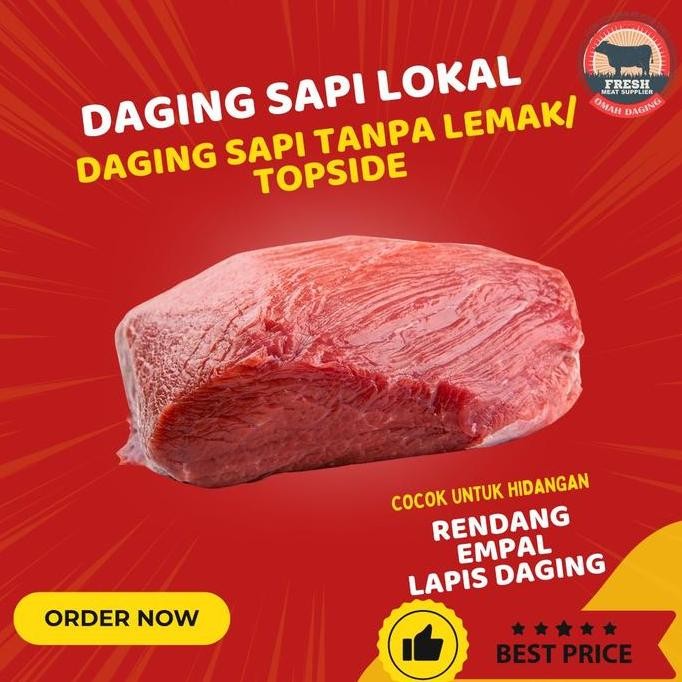 

Daging Sapi Lokal Fresh Tanpa Lemak