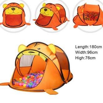 Promo / Terlaris Tenda Anak Kemah Anak Tenda Anak Jumbo Ukuran  180 x 100 x 90 CM Terbaik