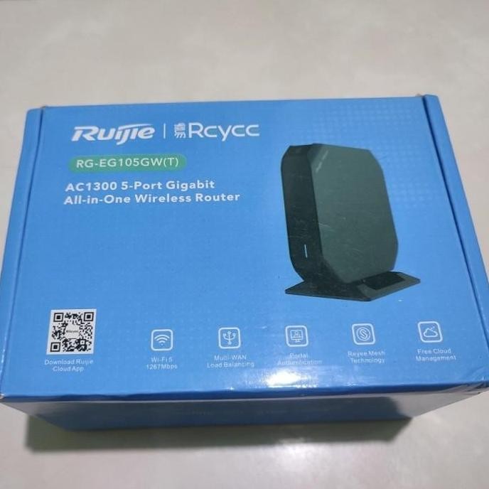 Wireless Router Ruijie Reyee Rg-Eg105Gwt / Rg-Eg105Gwt Resmi 3 Tahun New Stok
