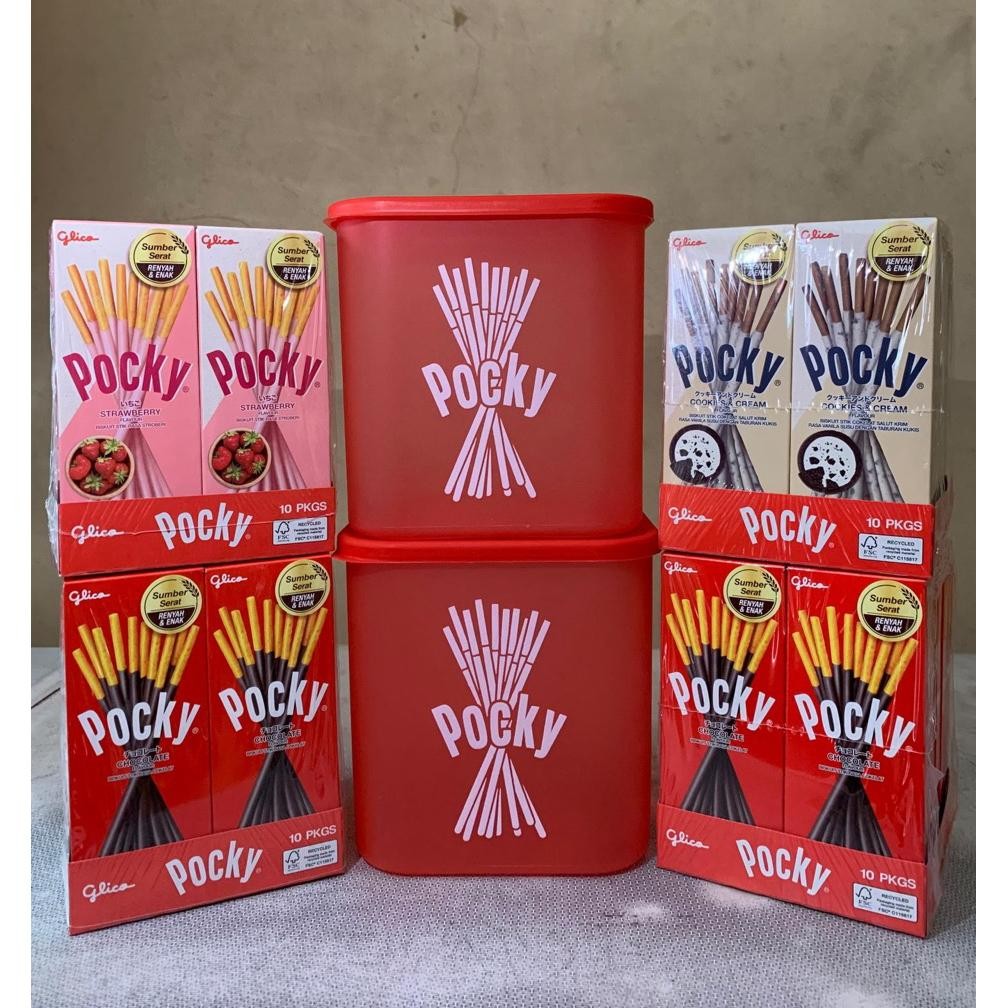 

Pocky Mini Promo 1Pack (10 X 22 Gr) Coklat Dan Strawberry