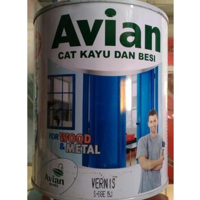 Sale Avian Cat Vernis Kayu Besi High Gloss Transparan Clear 1 Kg