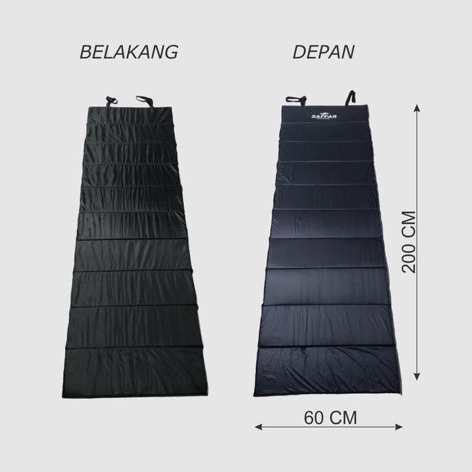TERBARU MATRAS LIPAT OUTDOOR SAFFAR ULTRALIGHT - SLEEPING PAD CAMPING MATRAS YOGA
