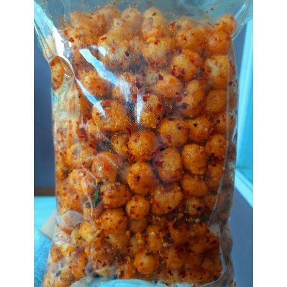 

Cimol Kering 500Gr/ Endog Lewo/ Snack Singkong Pedas Cikruh Daun Jeruk / Cemilan Garut/ Makanan Bola Kriuk