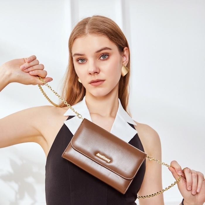 Jims Honey Tas Wanita Syifa Mini Bag Ready Surabaya Pouch Dompet Bertali