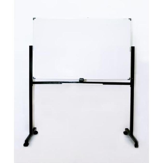

Whiteboard Sakana 90 X 180 Cm Double Face - Papan Tulis White (Kaki) New Stok