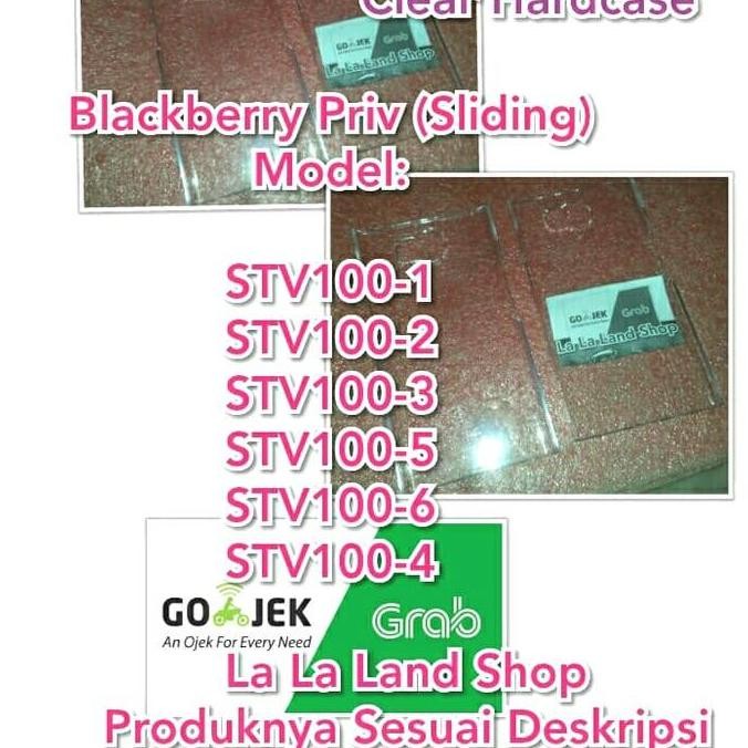Sale Hardcase Clear Blackberry Priv STV100-1 / 2 / 3 / 4 Case Transparan Premium