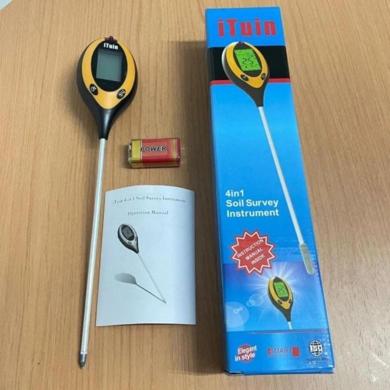 Terlaris Soil Meter Tester 4 In 1 Merk Ituin Ituin Original
