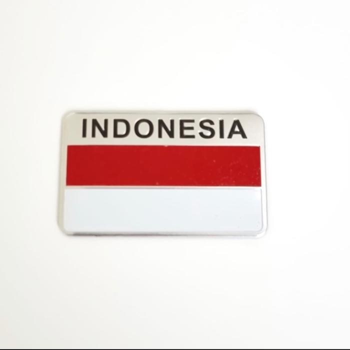 

Apg Stiker Emblem Bendera Indonesia Bahan Aluminium