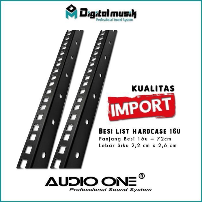 DS Besi Lis Besi Siku Lubang Raklist Hardcase 8u - 32u